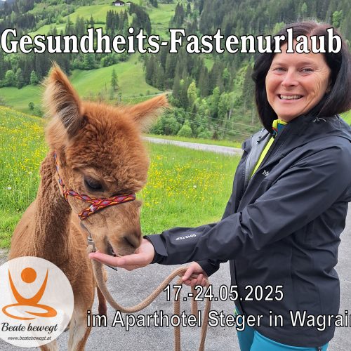 Steger_Mai_2025 Fastenurlaub für deine Gesundheit